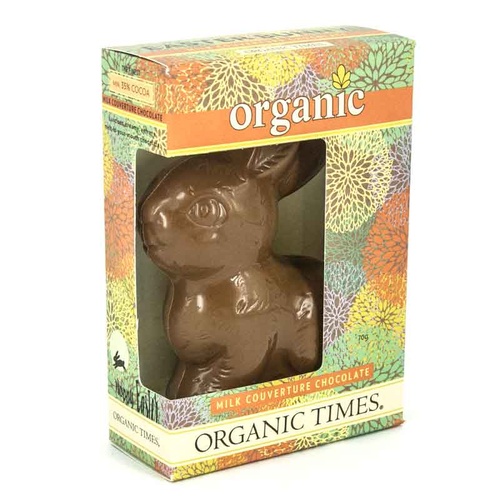 Organic Times Milk Chocolate Easter Bunny