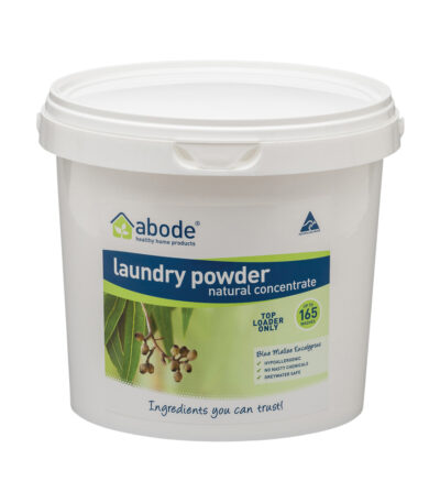 Abode Laundry Powder (Front Top) Blue Mallee Eucalyptus