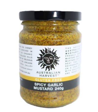 Australian Harvest - Spicy Garlic Mustard 240g