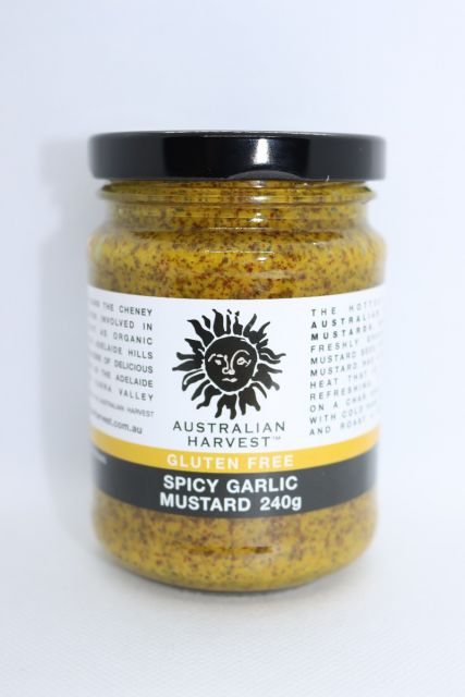 Australian Harvest - Spicy Garlic Mustard 240g