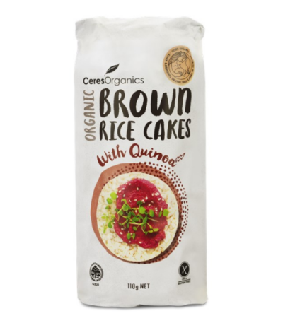 Ceres Organics - Brown Rice Cakes with Quinoa