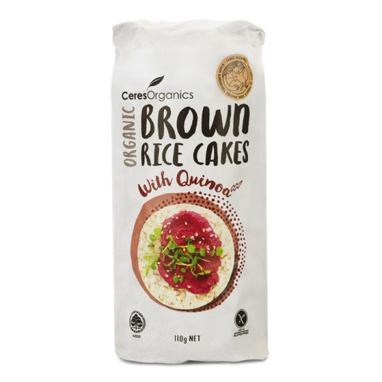 Ceres Organics - Brown Rice Cakes with Quinoa