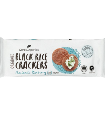 Ceres Organics - Crackers - Black Rice