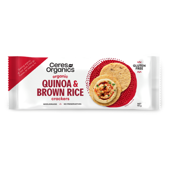 Ceres Organics - Crackers - Brown Rice Quinoa