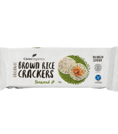 Ceres Organics - Crackers - Brown Rice Seaweed