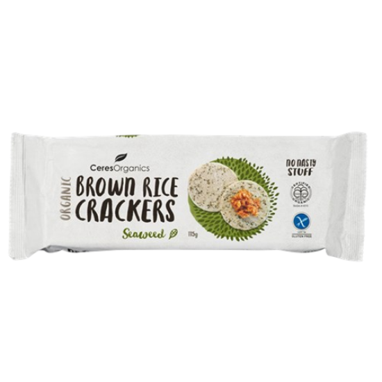 Ceres Organics - Crackers - Brown Rice Seaweed
