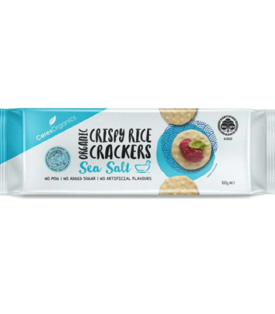Ceres Organics - Crackers - Crispy Sea Salt