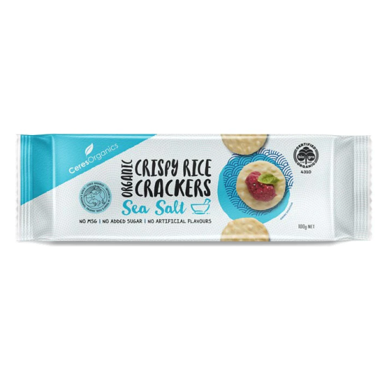 Ceres Organics - Crackers - Crispy Sea Salt