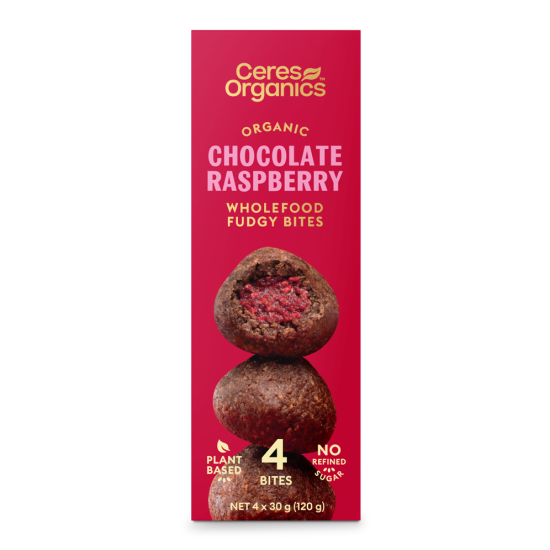 Ceres Organics Fudgy Bites Raspberry Chocolate