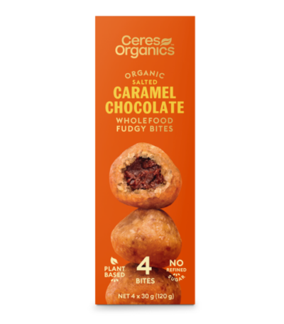 Ceres Organics Fudgy Bites Salted Caramel Chocolate