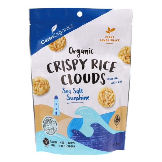 Ceres Organics - Organic Crispy Rice Clouds – Sea Salt