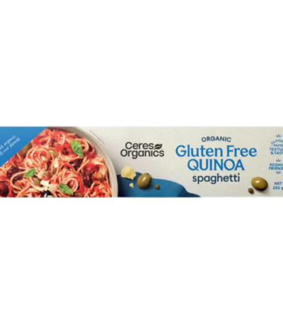 Ceres Organics - Organic Pasta Spaghetti Quinoa (Gluten Free) 250g