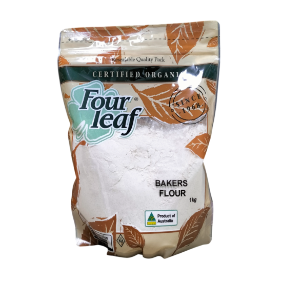 Four Leaf - Organic Bakers Flour 1kg