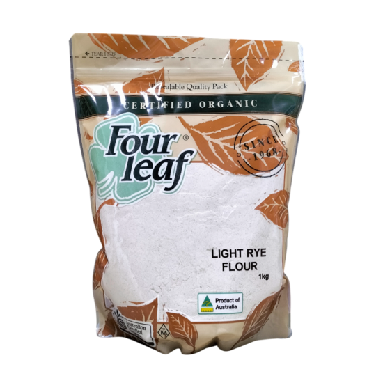 Four Leaf - Organic Flour Light Rye 1kg