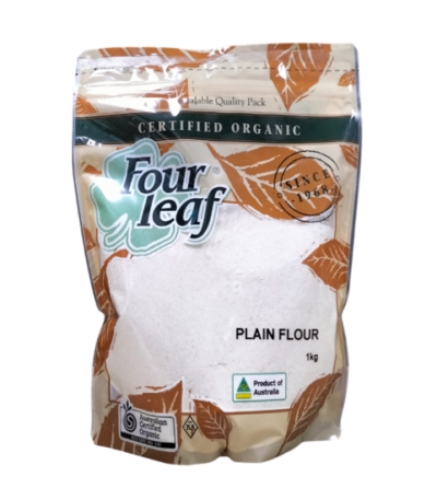 Four Leaf - Organic Flour Plain 1kg