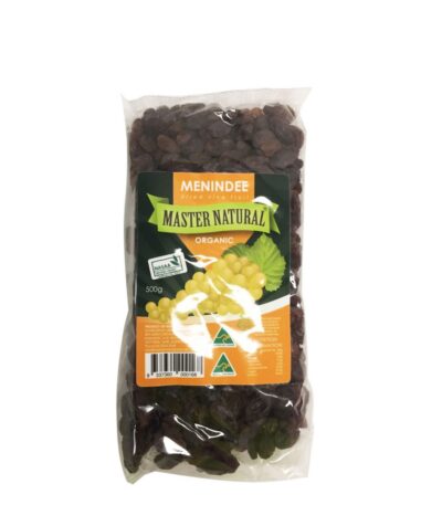 Master Natural - Organic Menindee Dried Vine Fruit 500g