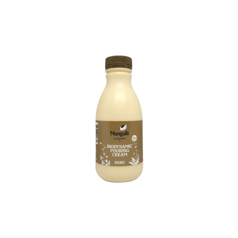 Mungalli Creek Organic Lactose Free Pouring Cream 500ml