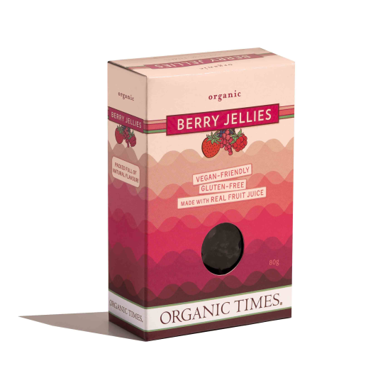 Organic Times - Organic Berry Jellies 80g