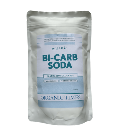 Organic Times - Organic Bi-Carb Soda 500g