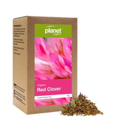 Planet Organic - Organic Red Clover Loose Leaf Tea 25g