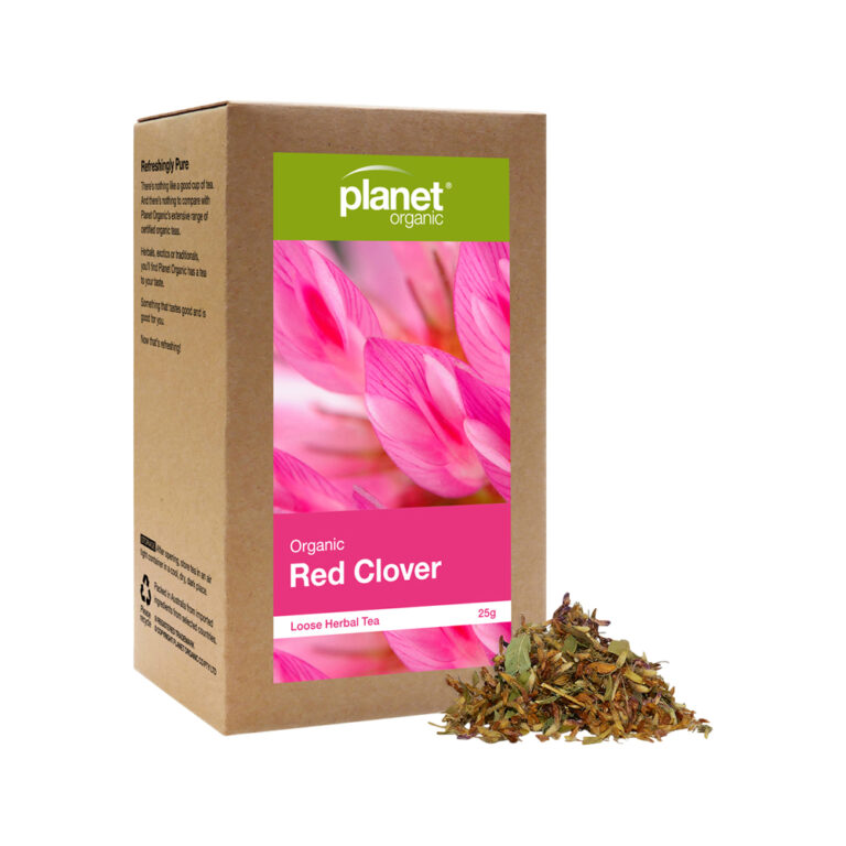 Planet Organic - Organic Red Clover Loose Leaf Tea 25g