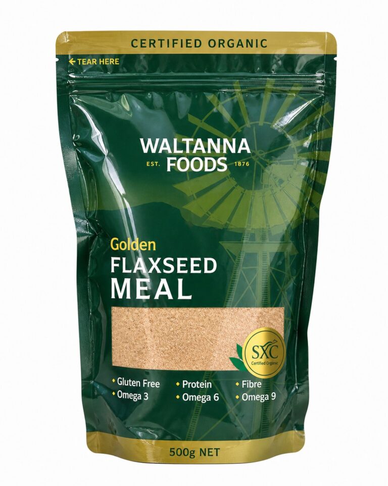 Waltanna Foods Flaxseed (Linseed) Golden Meal 500g