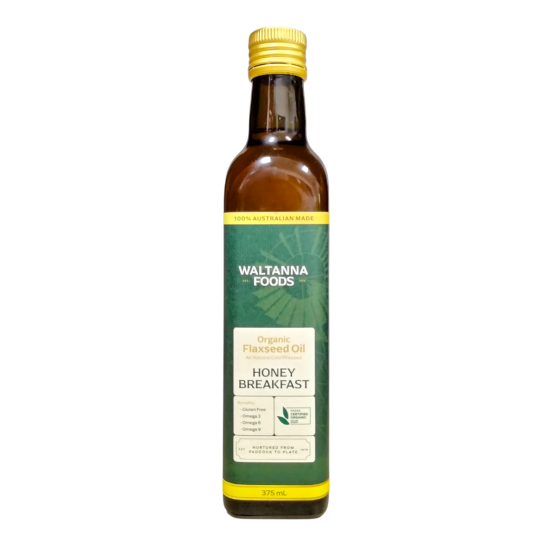 Waltanna Foods - Golden Flaxseed Oil - Honey Breakfast 375ml