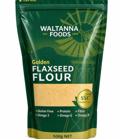 Waltanna Foods - Organic Flour - Golden Flaxseed (Linseed) 500g