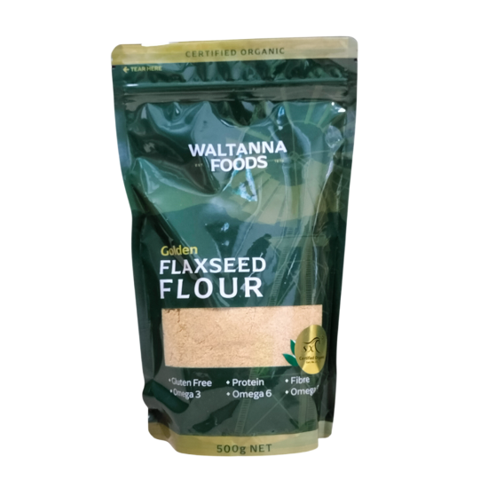 Waltanna Foods - Organic Flour - Golden Flaxseed (Linseed) 500g