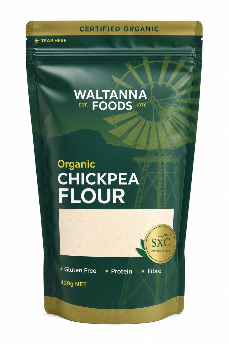 Waltanna Foods – Organic Chickpea Flour 400g