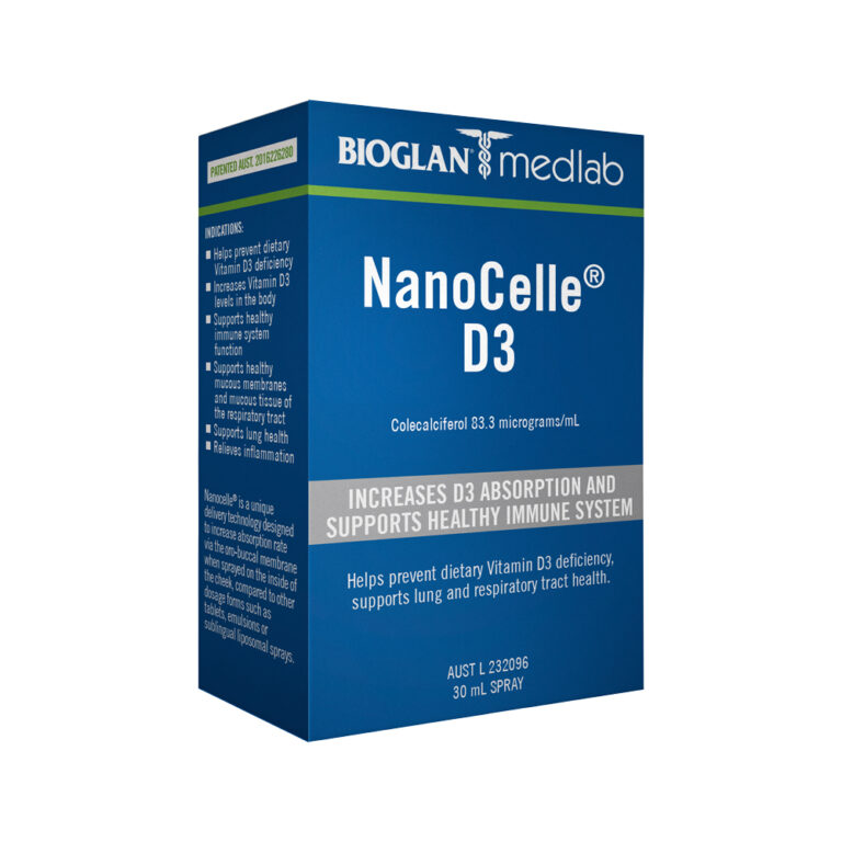 Bioglan Medlab - NanoCelle D3 Spray 30mls