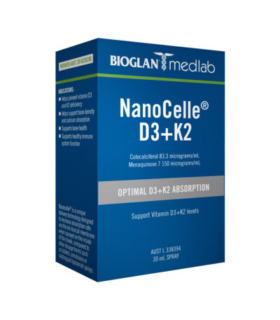 Bioglan Medlab - NanoCelle D3 + K2 Spray 30mls