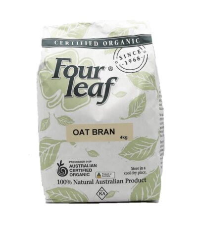 Four Leaf - Organic Oat Bran 4kg