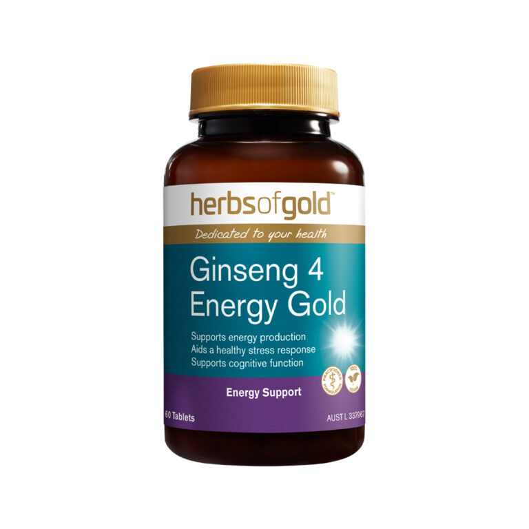 Herbs of Gold - Ginseng 4 Energy Gold 60tablets
