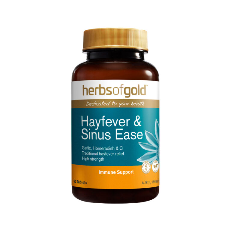 Herbs of Gold - Hayfever and Sinus Ease 60 tablets