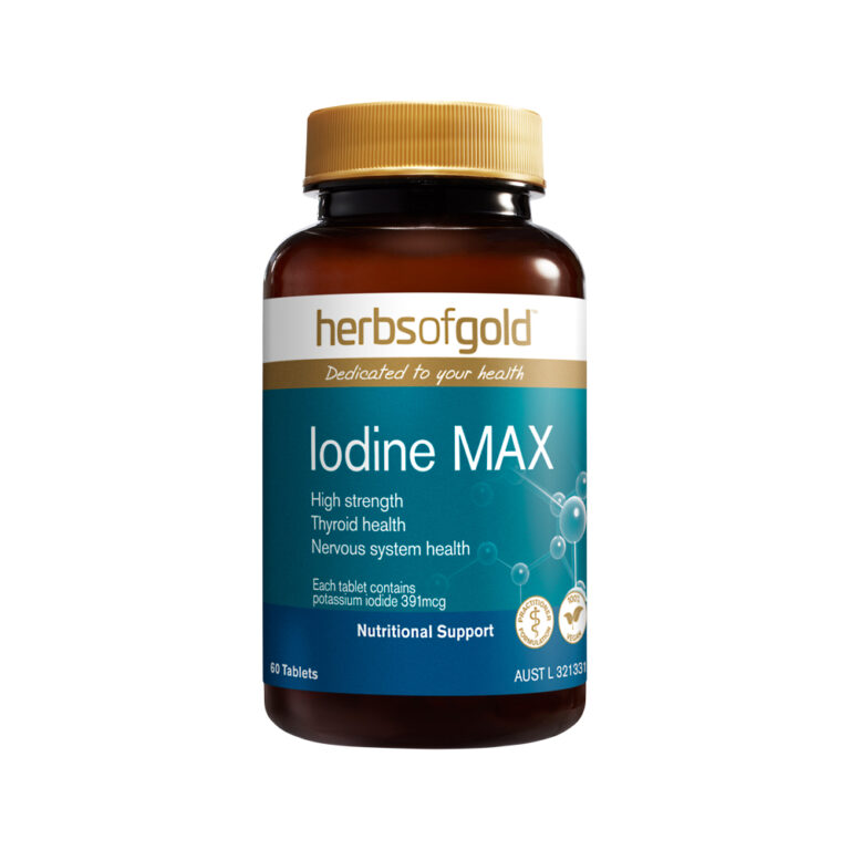 Herbs of Gold - Iodine MAX 60 tablets