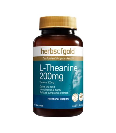 Herbs of Gold L-Theanine 200mg 30caps