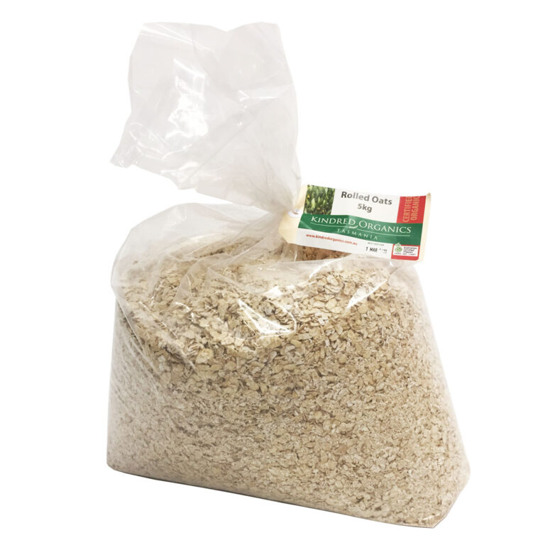 Kindred Organics - Organic Oats Rolled 5kg