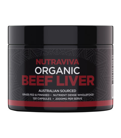 Nutraviva Beef Liver Organic 120c