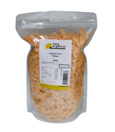 Savy Organics - Organic Corn Flakes 500g