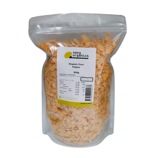 Savy Organics - Organic Corn Flakes 500g
