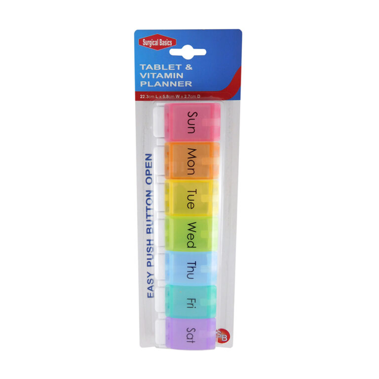 Surgical Basics - Pill Box Weekly Pill Planner Large