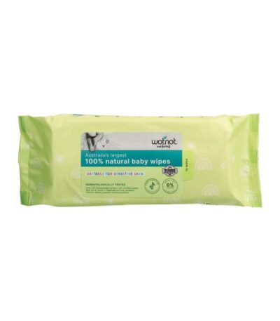 Wotnot Naturals - 100% Natural Baby Wipes 70wipes