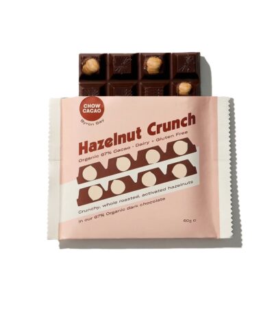 Chow Cacao Chocolate Bar - Hazelnut Crunch 60g