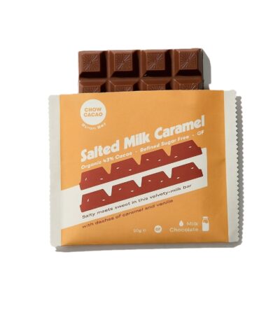 Chow Cacao Chocolate Bar - Salted Milk Caramel 60g