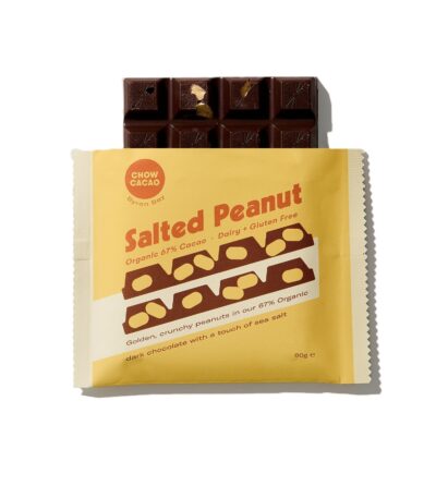 Chow Cacao Chocolate Bar - Salted Peanut 60g