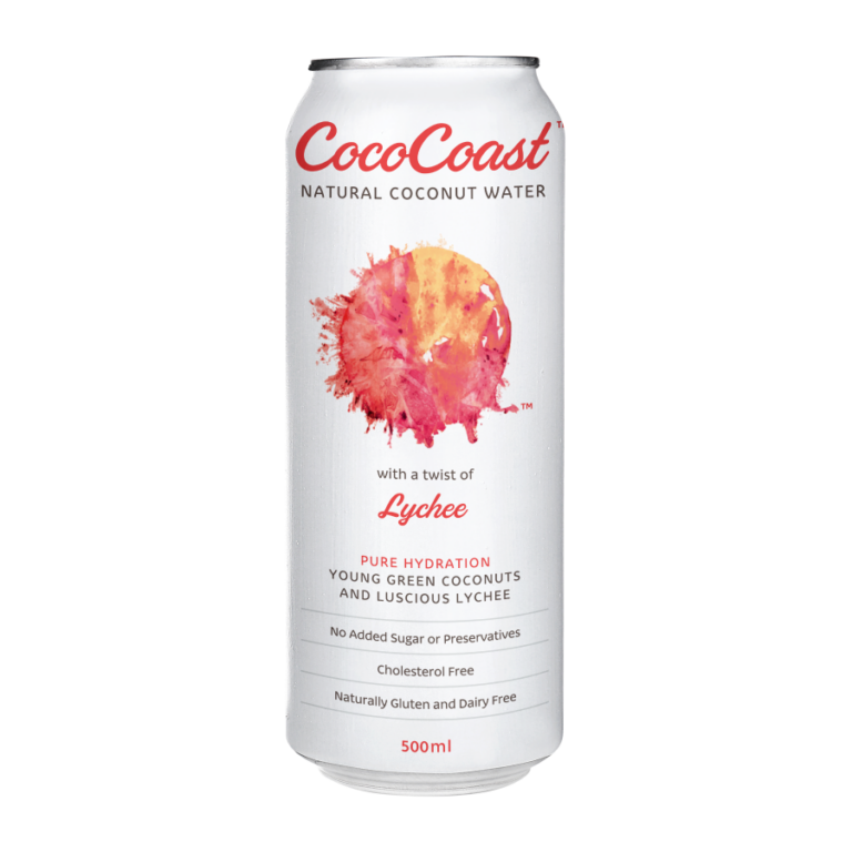 CocoCoast - Coconut Water - Lychee 500ml