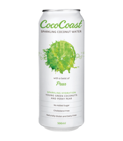 CocoCoast - Sparkling Coconut Water with Pear 500ml