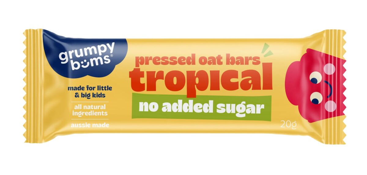 Grumpy Bums Pressed Oat Bars - Tropical - Image 2