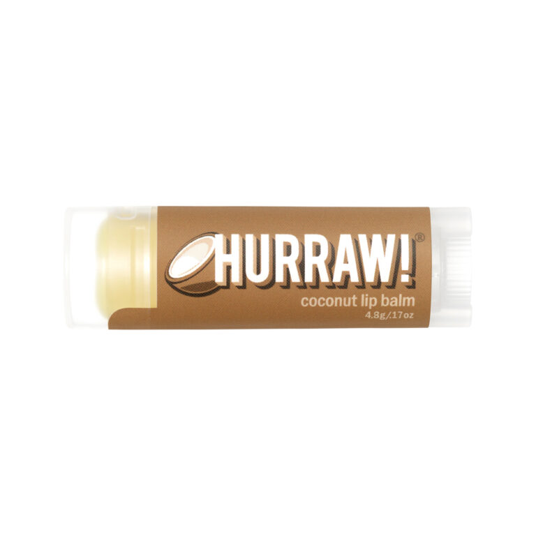 Hurraw! Organic Lip Balm - Coconut 4.8g